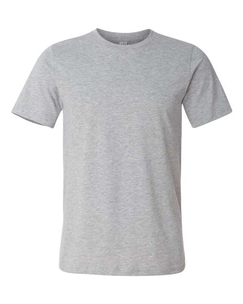 Bella + Canvas 3001U Unisex Made In The USA Jersey T-Shirt #color_ATHLETIC HEATHER