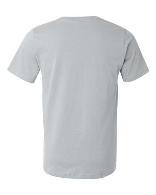 Bella + Canvas 3001U Unisex Made In The USA Jersey T-Shirt #color_SILVER