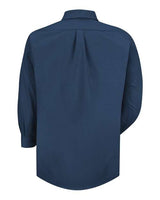 Red Kap SP90 Poplin Dress Shirt #color_Navy