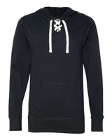 J America JA8231 Adult Sport Lace Jersey Hood #color_NAVY