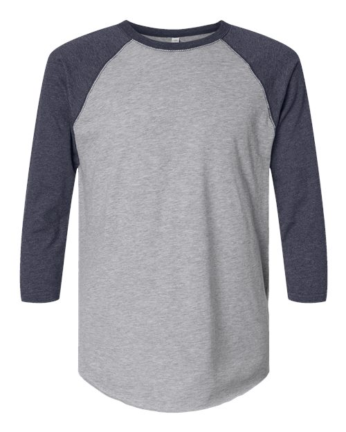 LAT 6930 Men's Baseball T-Shirt #color_VN HTHR/ VN NAVY