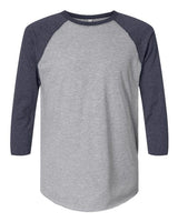 LAT 6930 Men's Baseball T-Shirt #color_VN HTHR/ VN NAVY