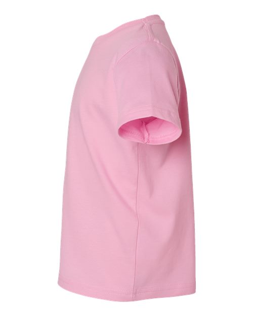 Rabbit Skins 3321 Toddler Fine Jersey T-Shirt #color_PINK