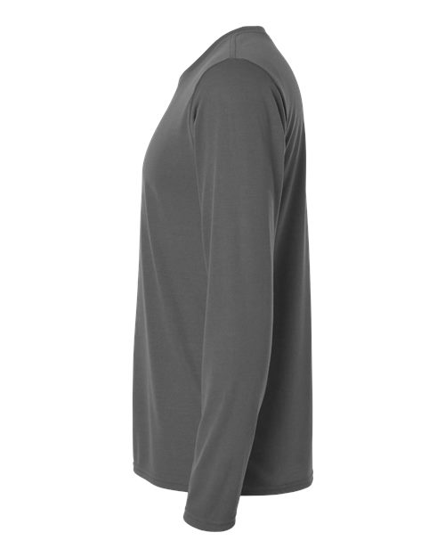 Gildan G424 Adult Performance Adult 5 oz. Long-Sleeve T-Shirt #color_CHARCOAL
