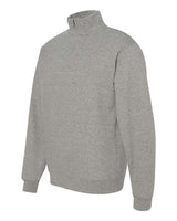 Jerzees 995M Adult NuBlend Quarter-Zip Cadet Collar Sweatshirt #color_OXFORD
