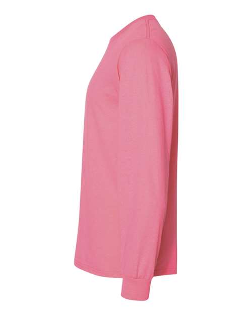 Jerzees 29L Adult DRI-POWER ACTIVE Long-Sleeve T-Shirt #color_NEON PINK