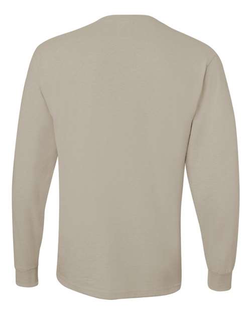 Jerzees 29L Adult DRI-POWER ACTIVE Long-Sleeve T-Shirt #color_SANDSTONE