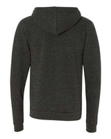 Bella + Canvas 3909 Unisex Triblend Sponge Fleece Full-Zip Hoodie #color_CHAR-BLACK TRIB