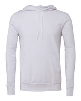 Bella + Canvas 3719 Unisex Sponge Fleece Pullover Hooded Sweatshirt #color_WHITE