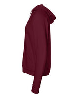 Bella + Canvas 3739 Unisex Poly-Cotton Fleece Full-Zip Hooded Sweatshirt #color_MAROON