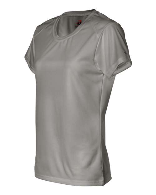 Badger 4160 Women’s B-Core T-Shirt #color_Silver