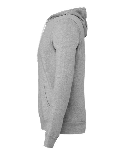 Bella + Canvas 3719 Unisex Sponge Fleece Pullover Hooded Sweatshirt #color_ATHLETIC HEATHER