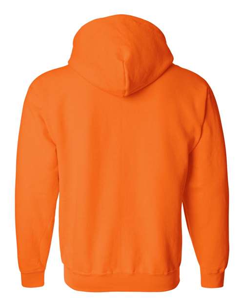 Gildan G186 Adult Heavy Blend 50/50 Full-Zip Hooded Sweatshirt #color_S ORANGE