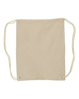 Liberty Bags 8875 Cotton Drawstring Backpack #color_NATURAL