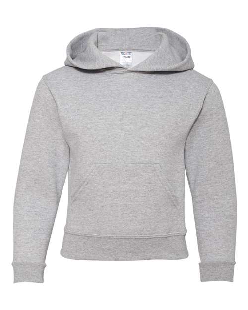 Jerzees 996Y Youth NuBlend Fleece Pullover Hooded Sweatshirt #color_ATHLETIC HEATHER