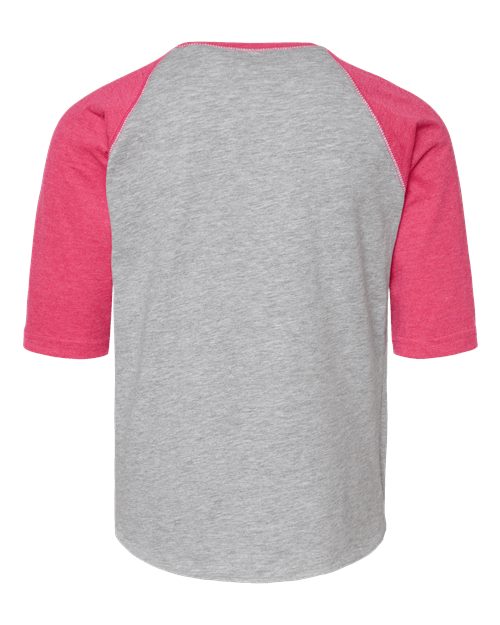 LAT 6130 Youth Baseball T-Shirt #color_VN HT/ VN HT PNK