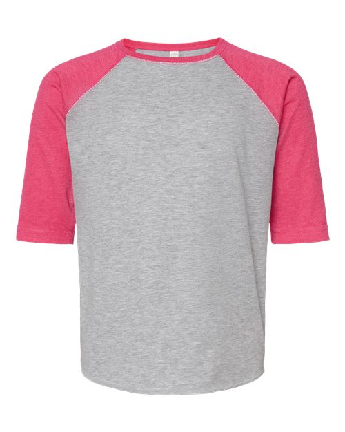 LAT 6130 Youth Baseball T-Shirt #color_VN HT/ VN HT PNK