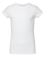 Rabbit Skins 3316 Toddler Girls' Fine Jersey T-Shirt #color_WHITE