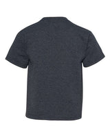 Jerzees 29B Youth DRI-POWER ACTIVE T-Shirt #color_VINTAGE HTH NAVY