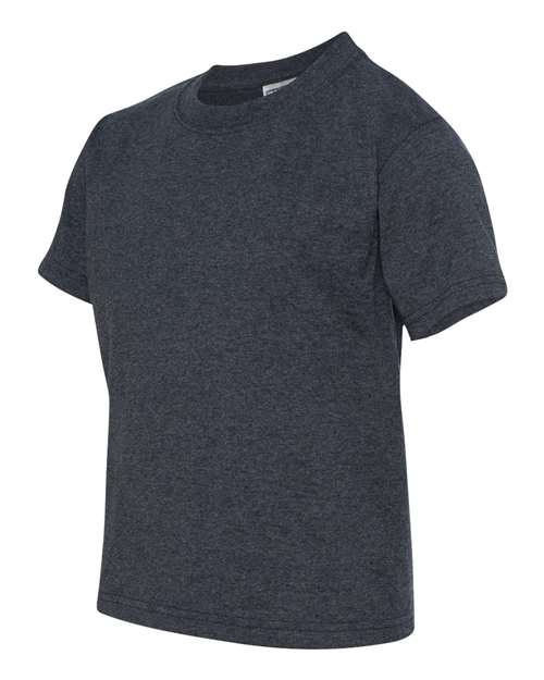Jerzees 29B Youth DRI-POWER ACTIVE T-Shirt #color_VINTAGE HTH NAVY