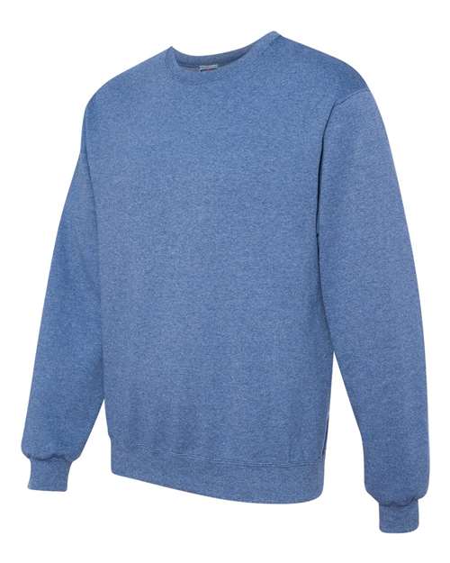 Jerzees 562 Adult NuBlend FleeceCrew #color_VINTAGE HTH BLUE
