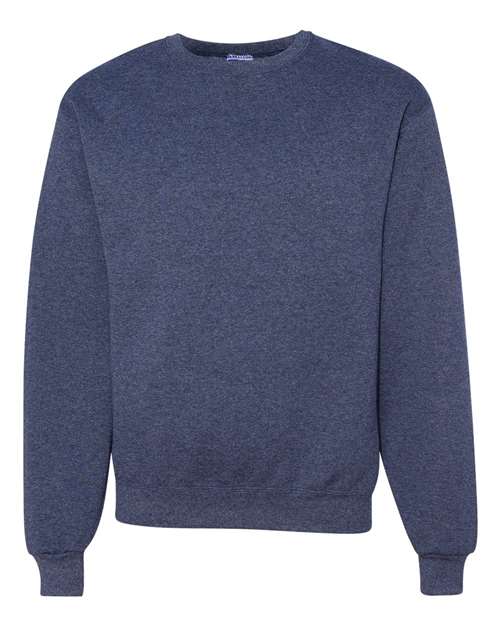 Jerzees 562 Adult NuBlend FleeceCrew #color_VINTAGE HTH NAVY