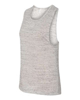 Bella + Canvas B8803 Ladies' Flowy Scoop Muscle Tank #color_WHITE MARBLE