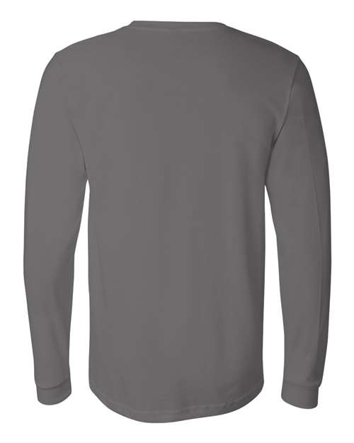 Bella + Canvas 3501 Unisex Jersey Long-Sleeve T-Shirt #color_ASPHALT