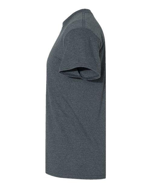 Gildan G500 Adult Heavy Cotton 5.3 oz. T-Shirt #color_DARK HEATHER