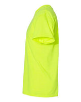 Gildan G500 Adult Heavy Cotton 5.3 oz. T-Shirt #color_SAFETY GREEN