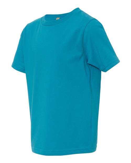 Next Level 3310 Youth Boys Cotton Crew #color_TURQUOISE