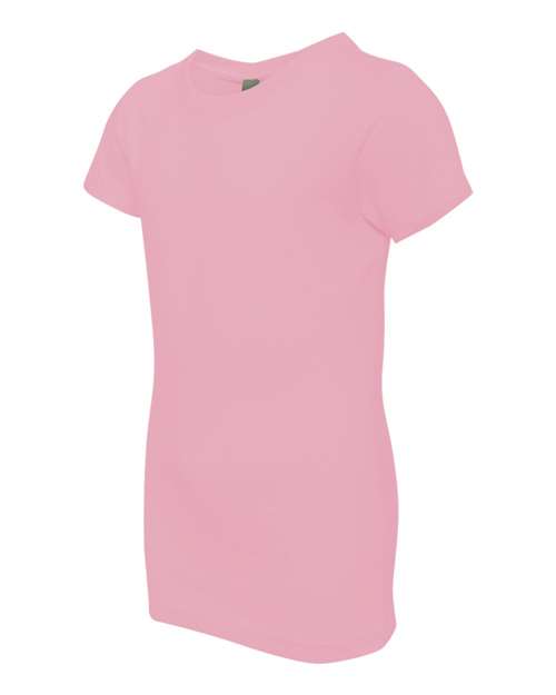 Next Level N3710 Youth Girls Princess T-Shirt #color_LIGHT PINK