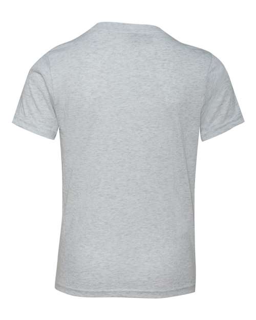 Next Level N6310 Youth Triblend Crew #color_HEATHER WHITE