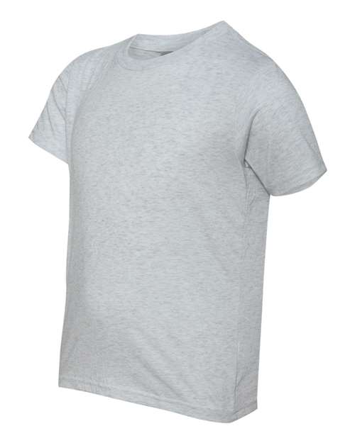 Next Level N6310 Youth Triblend Crew #color_HEATHER WHITE