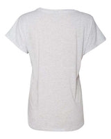 Next Level 6760 Ladies' Triblend Dolman #color_HEATHER WHITE