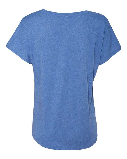 Next Level 6760 Ladies' Triblend Dolman #color_VINTAGE ROYAL
