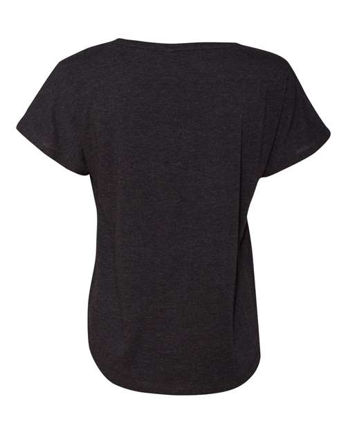 Next Level 6760 Ladies' Triblend Dolman #color_VINTAGE BLACK