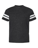LAT 6137 Youth Football Fine Jersey T-Shirt #color_VN SMOKE/ BD WHT