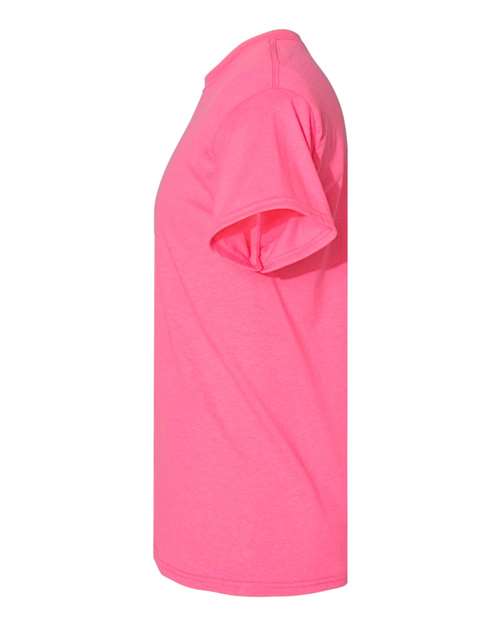 Gildan G500 Adult Heavy Cotton 5.3 oz. T-Shirt #color_SAFETY PINK