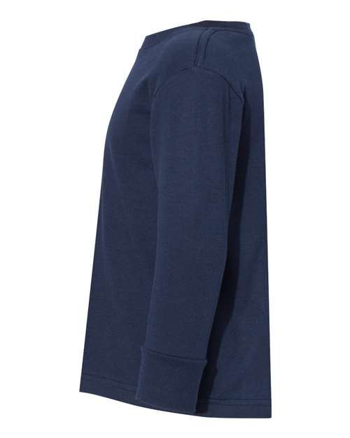 Rabbit Skins RS3302 Toddler Long-Sleeve Fine Jersey T-Shirt #color_NAVY