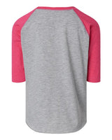 Rabbit Skins RS3330 Toddler Baseball T-Shirt #color_VN HT/ VN HT PNK