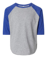 Rabbit Skins RS3330 Toddler Baseball T-Shirt #color_VN HTHR/ VN ROY