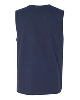 Bella + Canvas 3483 Unisex Jersey Muscle Tank #color_NAVY