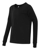 Bella + Canvas 3501Y Youth Jersey Long-Sleeve T-Shirt #color_BLACK