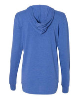 Bella + Canvas 3512 Unisex Jersey Long-Sleeve Hoodie #color_HEATHER TRUE ROY