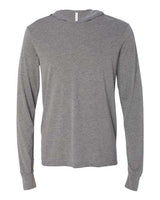 Bella + Canvas 3512 Unisex Jersey Long-Sleeve Hoodie #color_GREY TRIBLEND