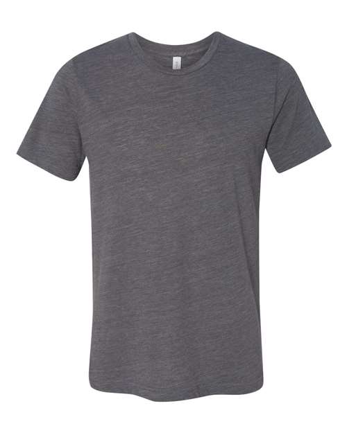 Bella + Canvas 3650 Unisex Poly-Cotton Short-Sleeve T-Shirt #color_ASPHALT SLUB