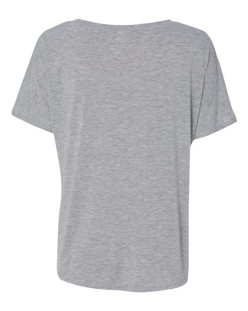 Bella + Canvas 8815 Ladies' Slouchy V-Neck T-Shirt #color_ATHLETIC HEATHER