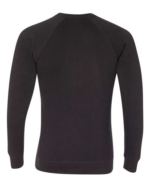 Independent Trading Co. PRM30SBC Special Blend Crewneck Raglan Sweatshirt #color_Black