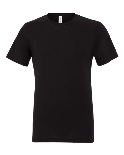 Bella + Canvas 3413C Unisex Triblend T-Shirt #color_SLD BLK TRIBLEND